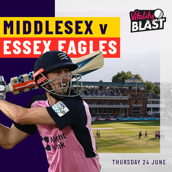 Essex Eagles v Middlesex, 2022 T20 Blast: score, scorecard, result, report